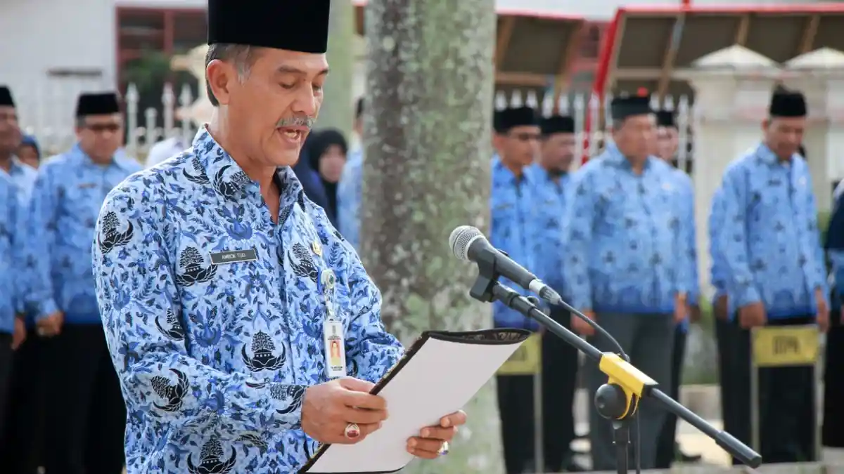 Peringati HUT Korpri ke-47, ASN Tanjab Barat Berikrar Perangi Narkoba