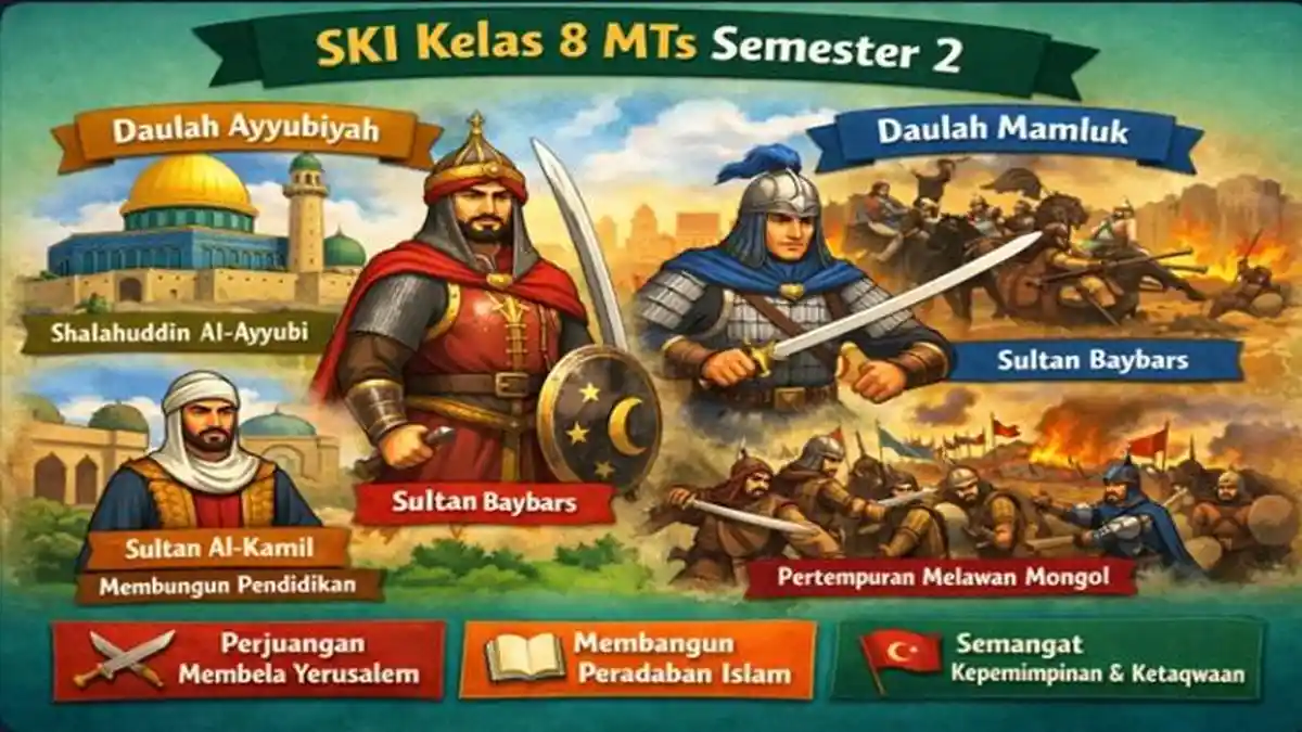 40 Soal SAS SKI Kelas 8 MTs Semester 2 Sesuai KMA 183, Soal Terlengkap Paling Sering Muncul di SAS