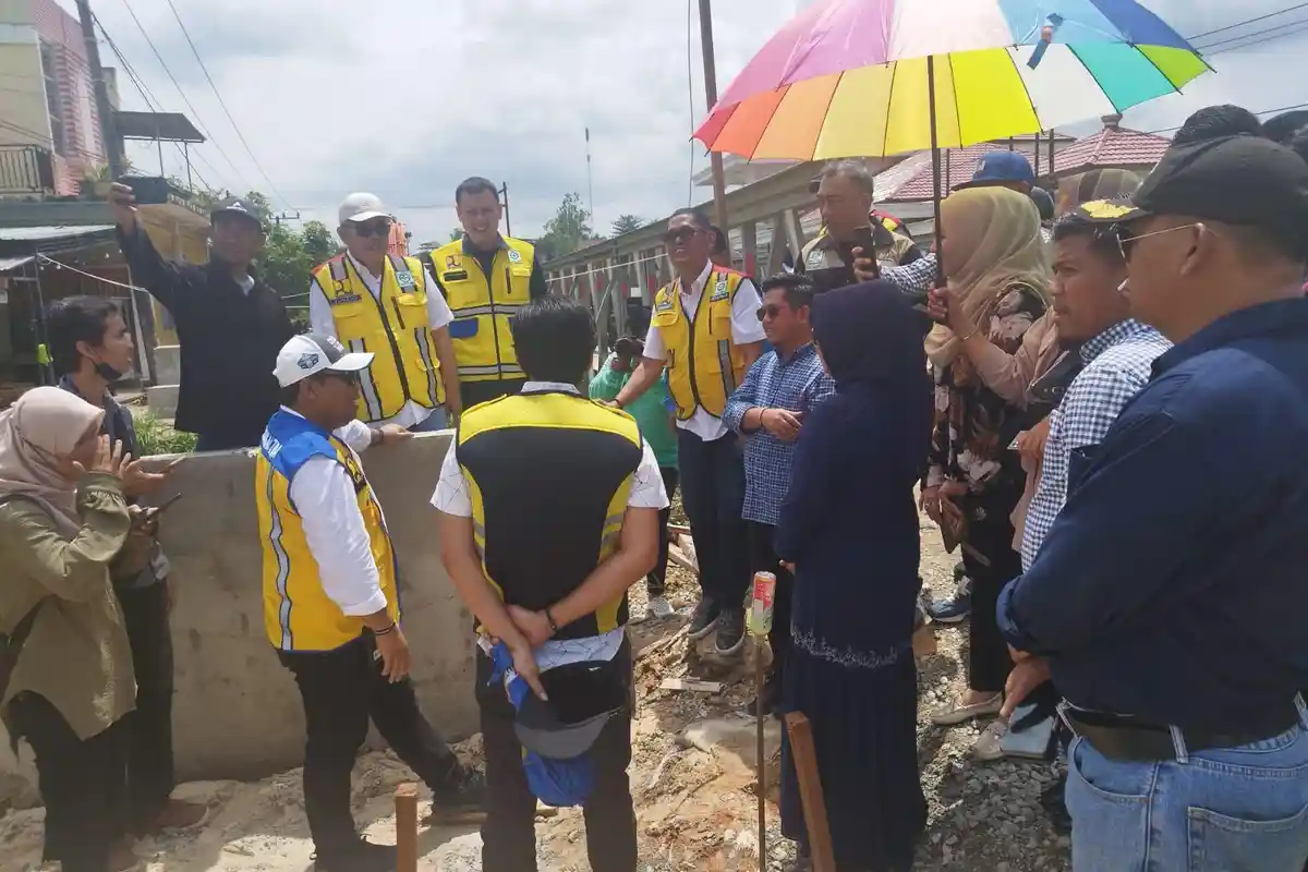 Jembatan di Kilometer 5 Jalan Poros Bontang-Samarinda Bakal Dibangun Permanen Tahun Ini