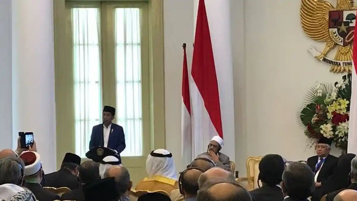 'Bogor Message' akan Dipedomani Ulama Cendikiawan Muslim Sedunia, Jokowi Ucapkan Ini