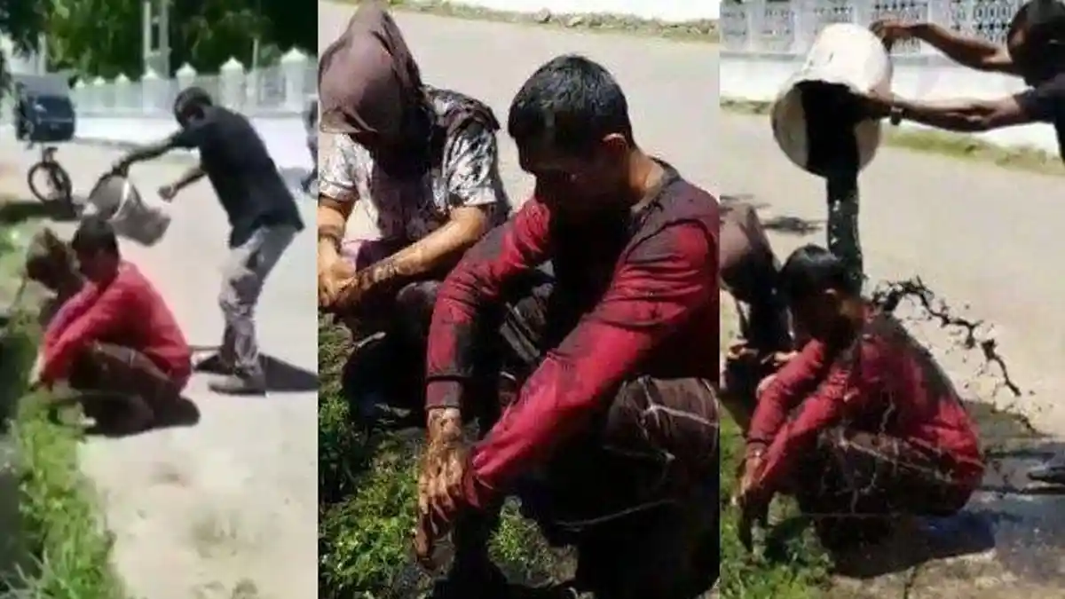 Hati-Hati, Jangan Selingkuh di Bulan Ramadan, Kepergok Berhubungan Badan Dimandikan Air Got ? Info
