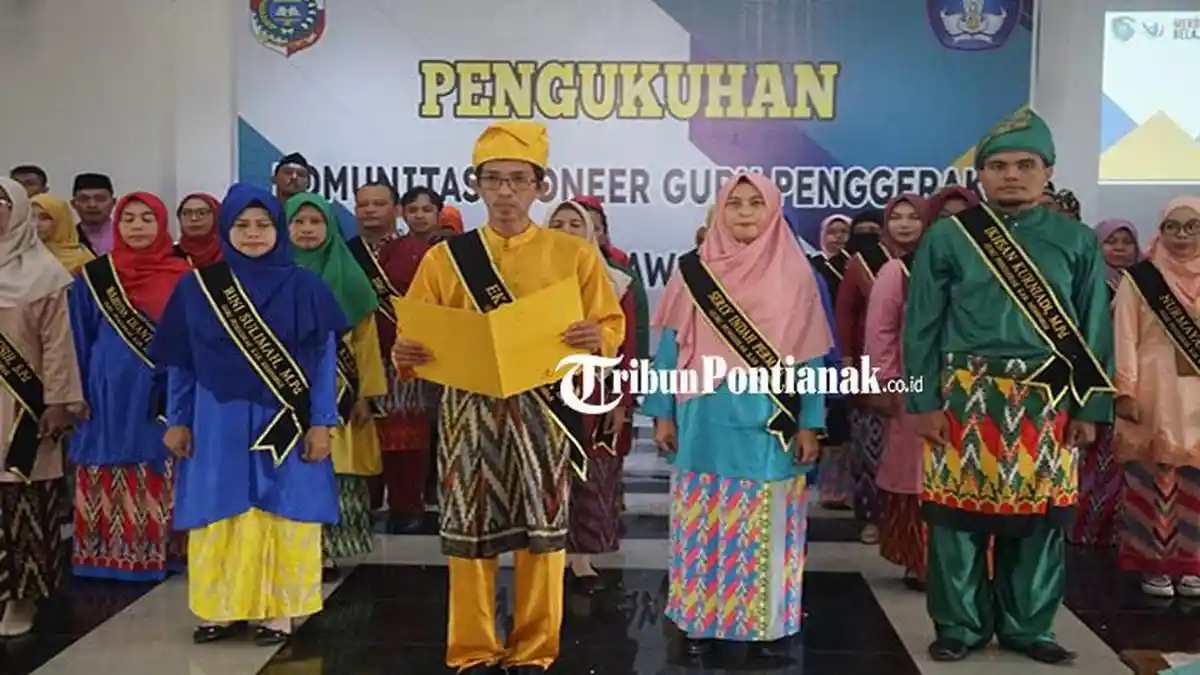 Komunitas Pioneer Guru Penggerak Mempawah 2023-2024 Dikukuhkan