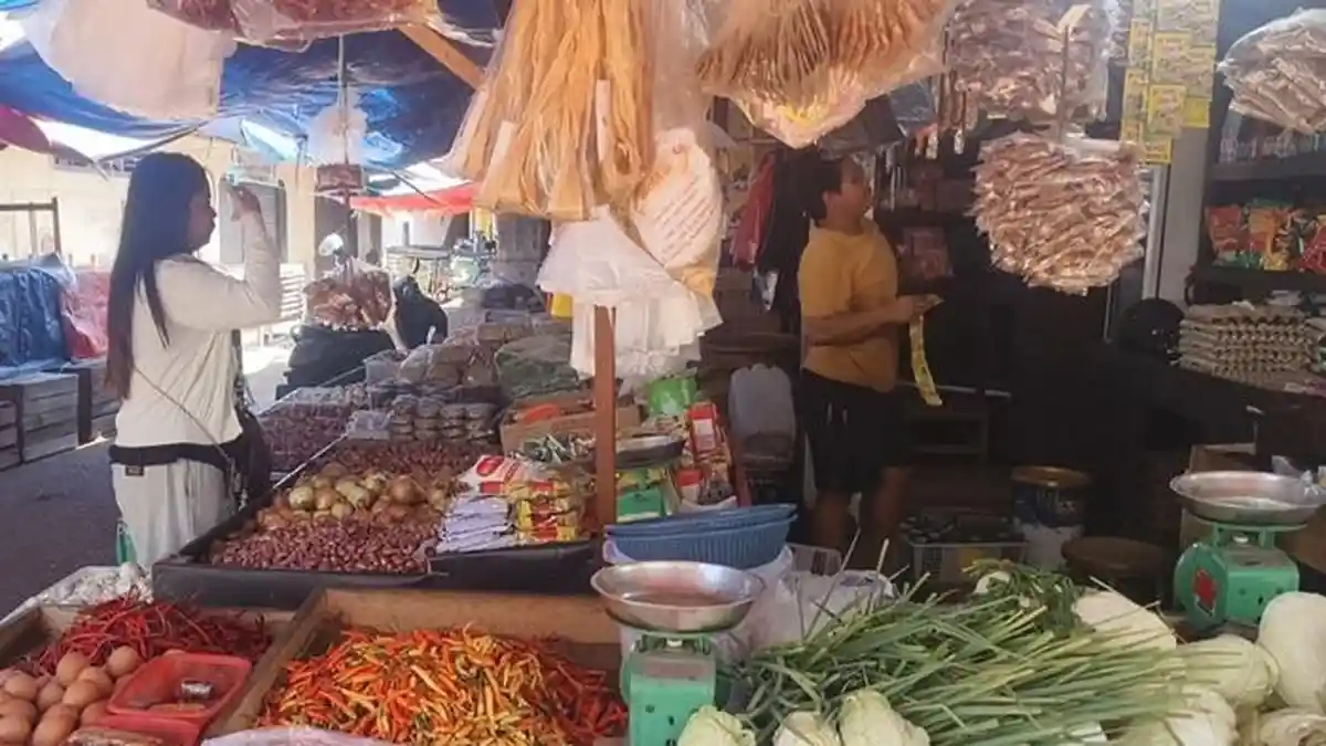 H+2 Lebaran, Pasar Tanjungpandan Sepi, Harga Cabai Tembus Rp130 Ribu per Kilo