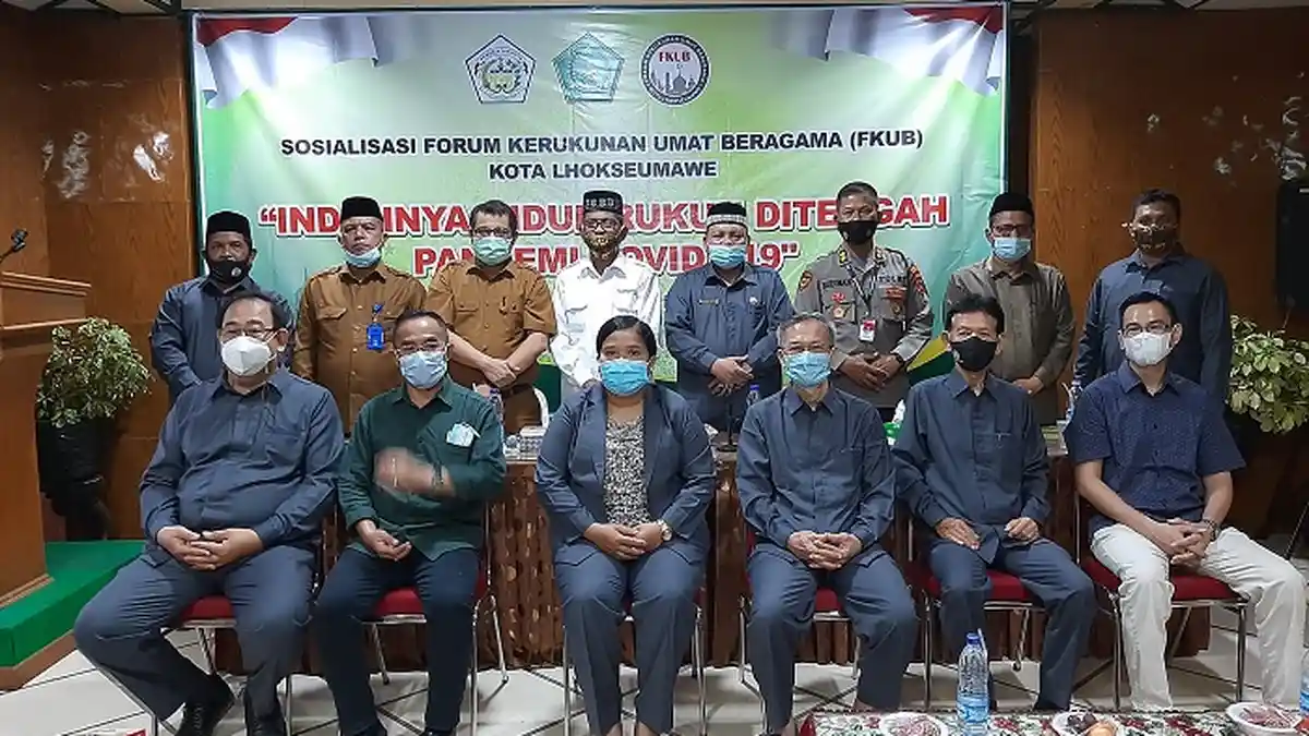 FKUB Kumpulkan Pemuka dan Tokoh Muda Lintas Agama di Lhokseumawe, Bahas Soal Ini