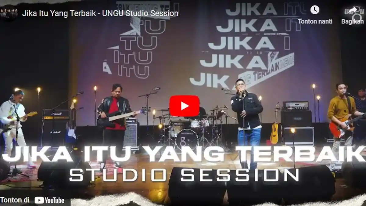 Chord Kunci Gitar Jika Itu yang Terbaik Ungu Band, Sebab Engkau Tlah Pergi