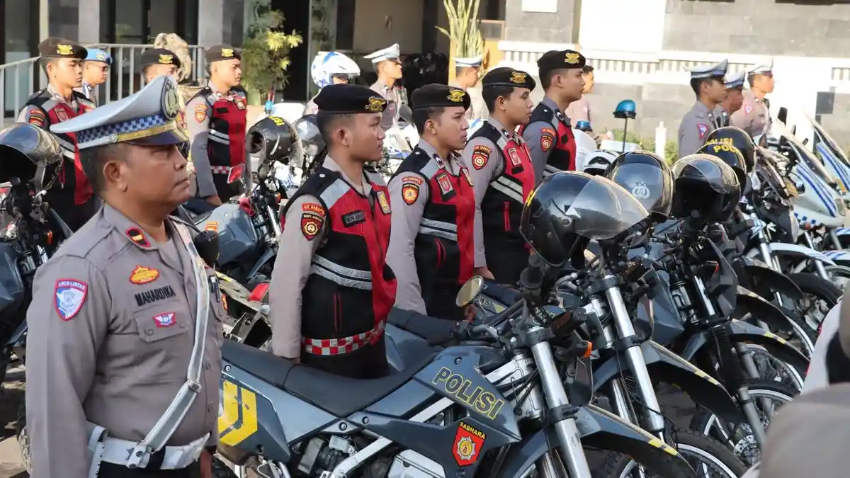 Polresta Denpasar Bentuk Tim Urai Macet Untuk Atasi Kemacetan di Kota Denpasar Bali