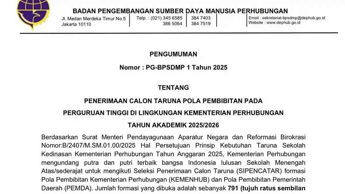 Pemkot Samarinda Dukung Pembibitan Taruna Transportasi, Sedia Beasiswa hingga jadi CPNS
