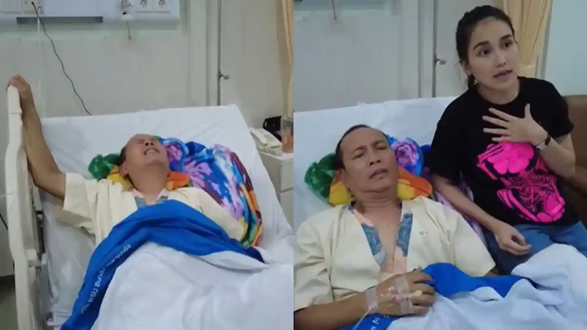 PENYAKIT Ayah Ojak Terkuak, Dua Kali Operasi, Ayu Ting Ting Pontang-panting Kerja: Bayar Rumah Sakit