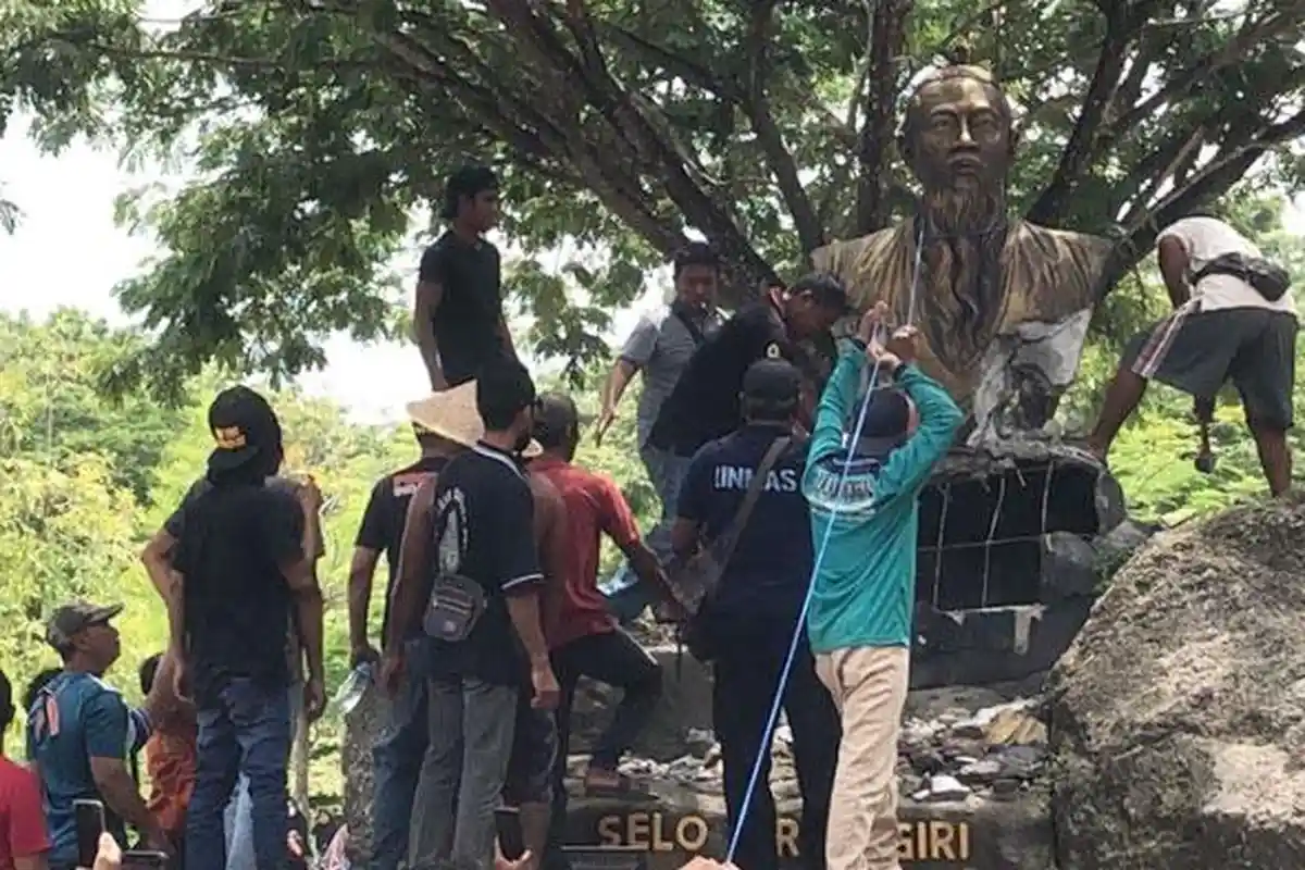 Nasib Wisata Setigi Usai Patung Mantan Kades di Gresik Dirobohkan Warga, Dulu Dikenal Desa Miliarder
