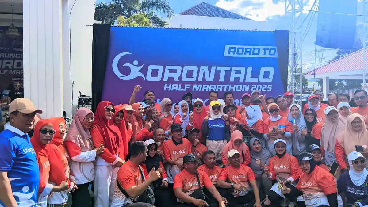 Gubernur Gusnar Ismail Jadikan Gorontalo Half Marathon Agenda Tahunan, Digelar Tiap Desember