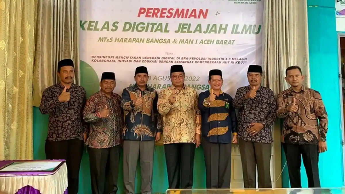 Kemenag Aceh Barat Luncurkan Madrasah Digital