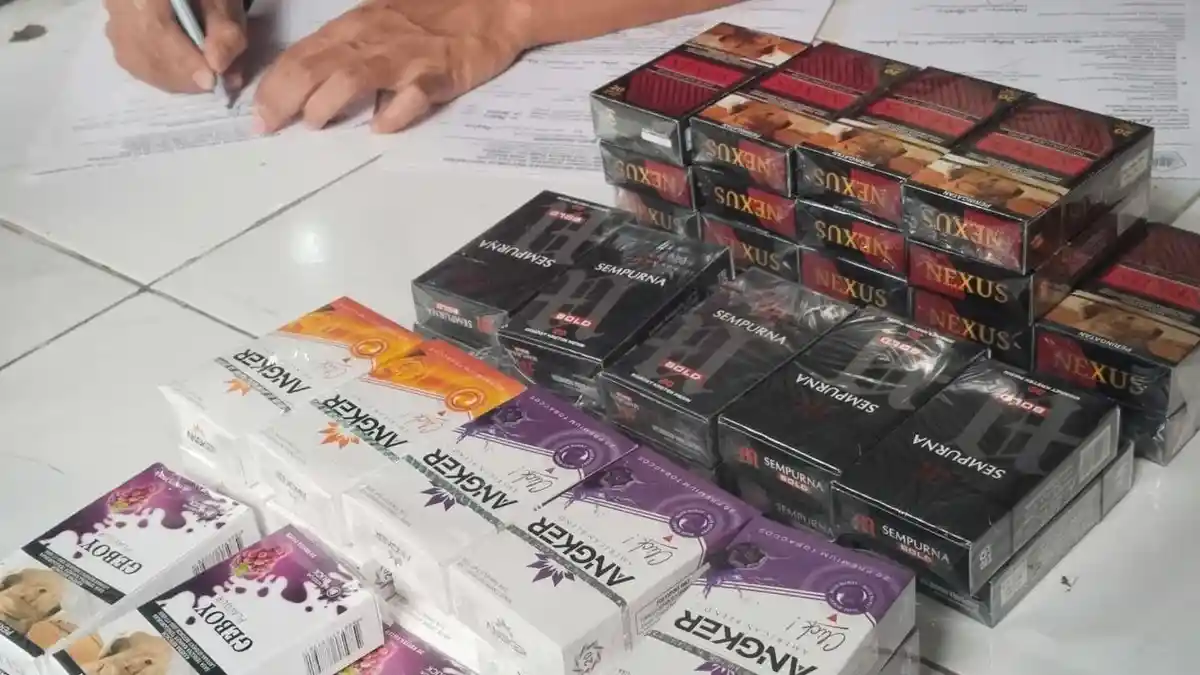 6.560 Batang Rokok Ilegal Disita dari Indramayu, Langsung Diamankan Bea Cukai Cirebon