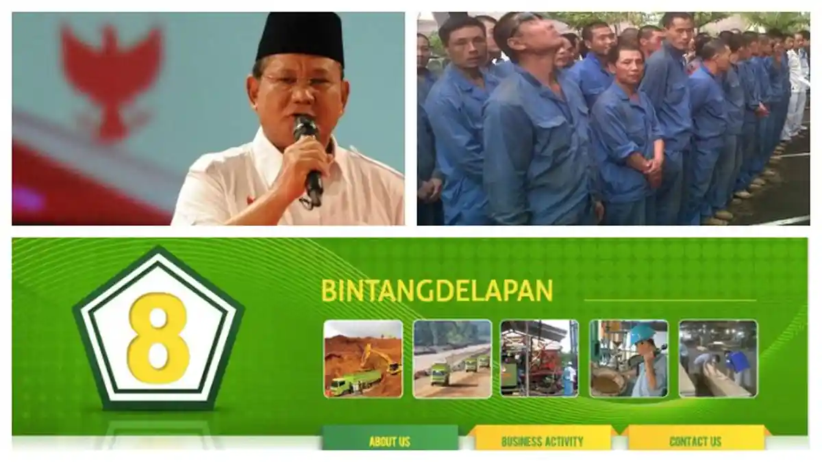 Bukan Milik Prabowo, Inilah Daftar Orang Hebat di Balik PT Bintang 08 yang Diserbu TKA China