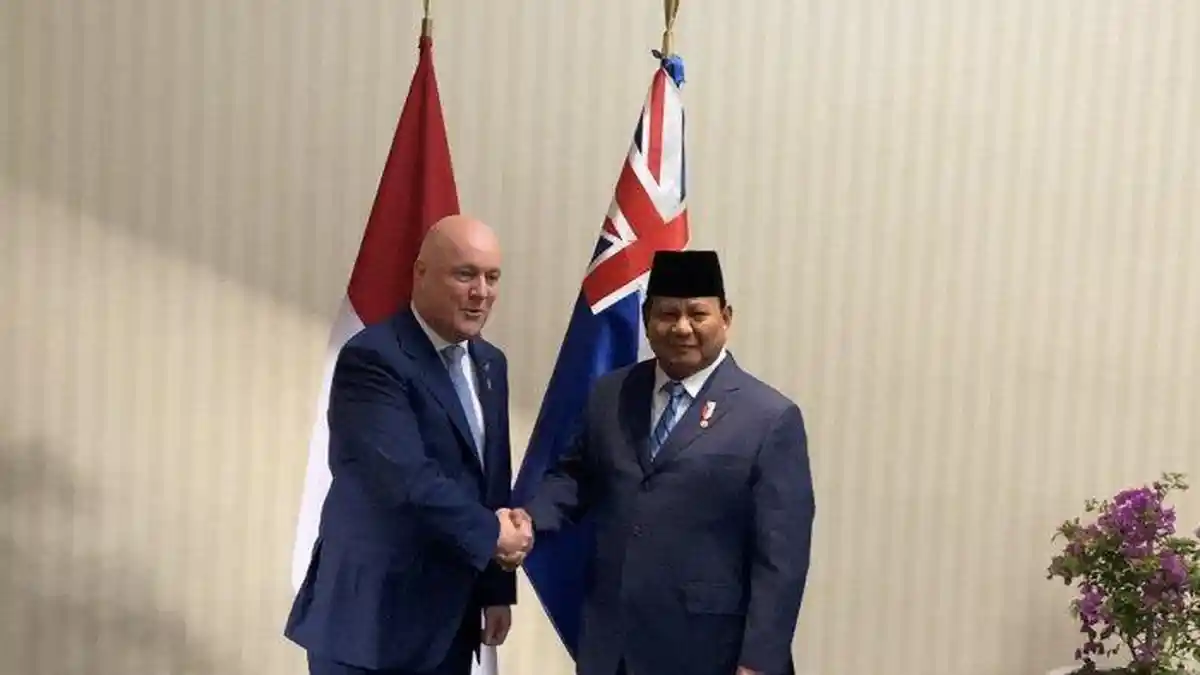 Presiden Prabowo dan PM Selandia Baru Gelar Pertemuan Bilateral di Peru, Ini Hasilnya