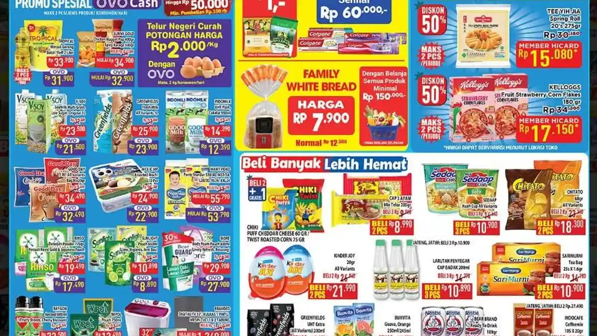 KATALOG Promo JSM Hypermart Besok 24 September 2023: Belanja HEMAT Pakai OVO, Pampers Diskon Besar