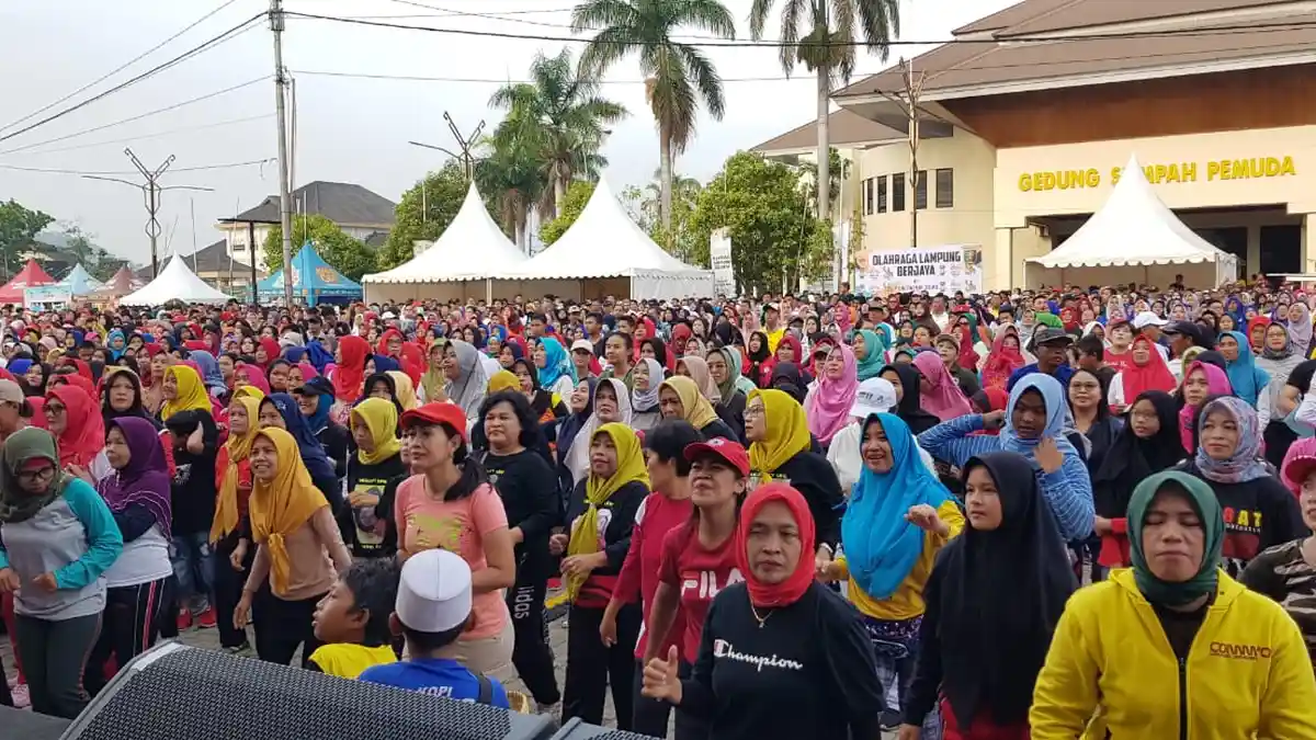 KONI Lampung Luncurkan Olahraga Lampung Berjaya