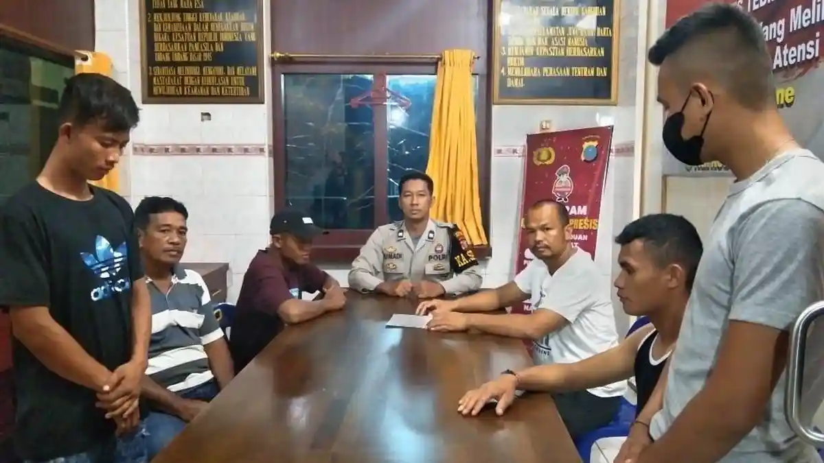 SPKT Polres Tebingtinggi Konseling dengan Pelaku Penganiayaan