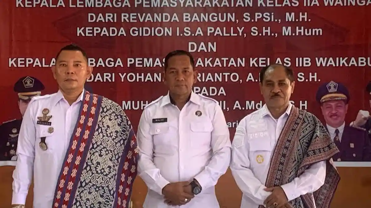 Kakanwil Ditjenpas NTT Minta Kalapas Waikabubak Perkuat Integritas dan Profesionalisme