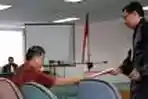 Cirus Sinaga Terima Salinan Tuntutan