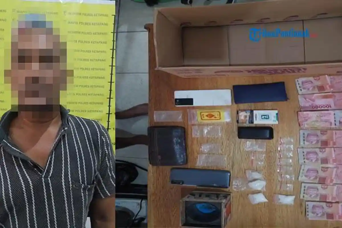 Ungkap Peredaran Narkoba di Kendawangan, Seorang Pria Diamankan Satnarkoba Polres Ketapang