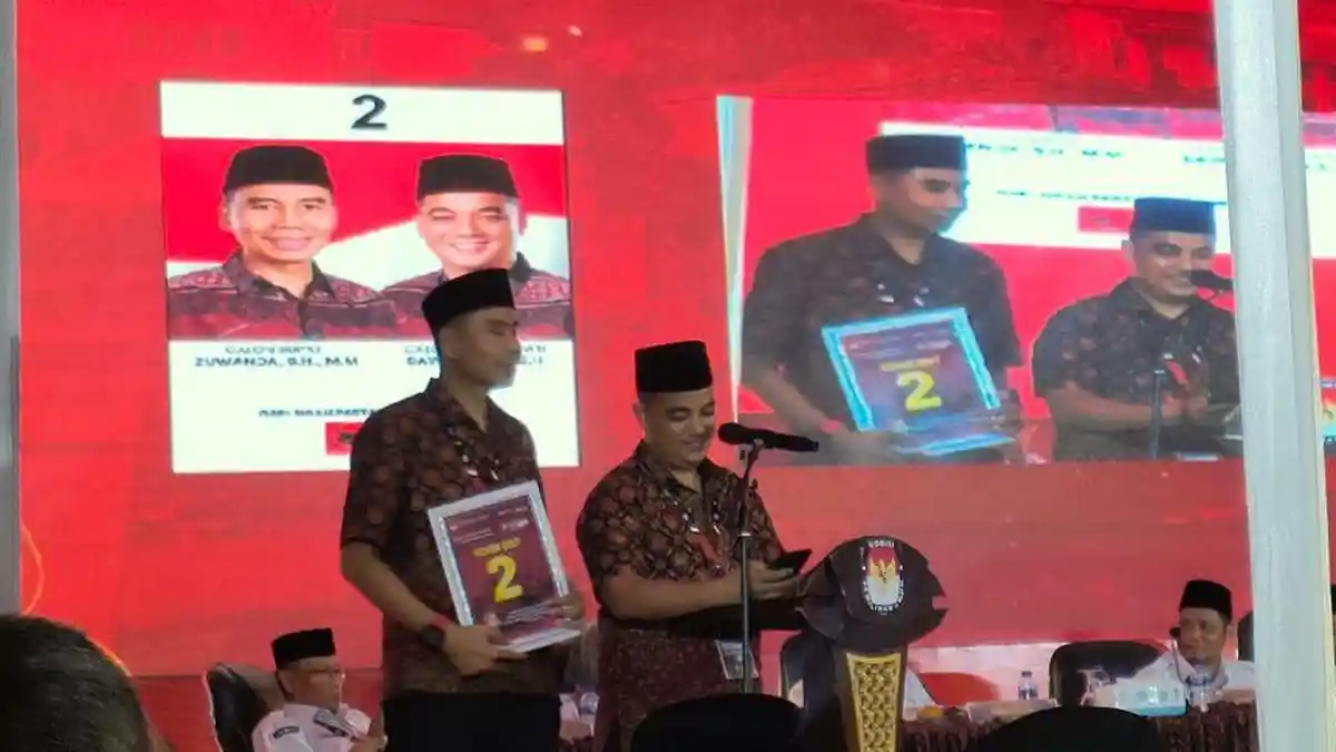 Dapat Nomor Urut 2 di Pilbup Muaro Jambi, Zuwanda: Hidup Hanya 2 Pilihan