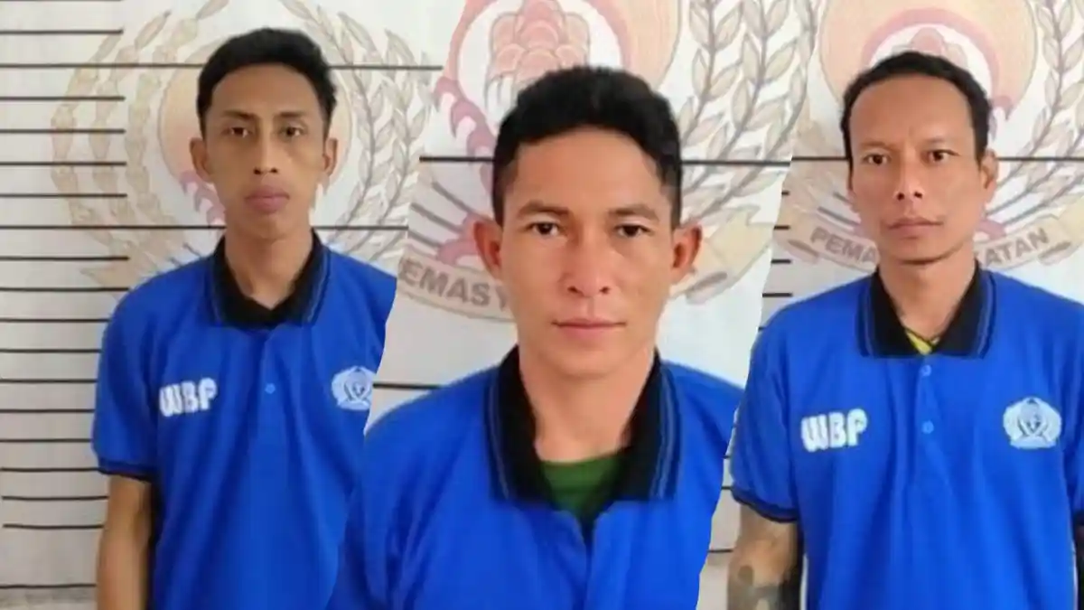 Berikut Ciri-ciri dan Identitas 3 Tahanan Kabur dari Lapas Kelas III Sukamara, 2 Orang Asal Kalbar