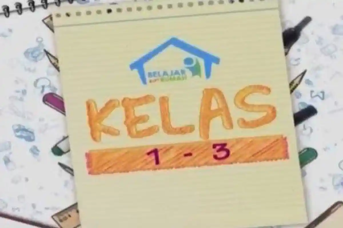 Materi dan Pertanyaan Belajar dari Rumah TVRI untuk SD Kelas 1-3 Besok Jumat 8 Mei 2020