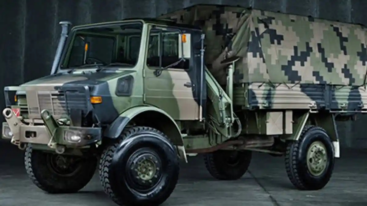 Polisi Telusuri Siapa Pemilik Unimog Bercat Loreng yang Dipakai Massa Pro Prabowo