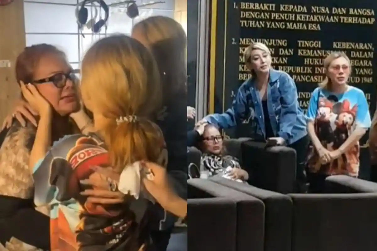 Tangis Eva Manurung Datangi Virgoun Ditangkap Polisi Kasus Narkoba, Febby Carol Sebut Ibu Terpukul