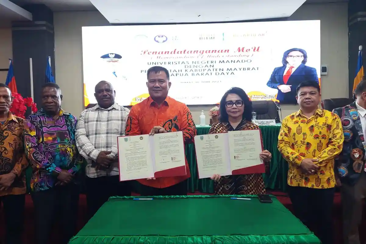Pemkab Maybrat Kerja Sama Program Profit S2 dengan Universitas Negeri Manado