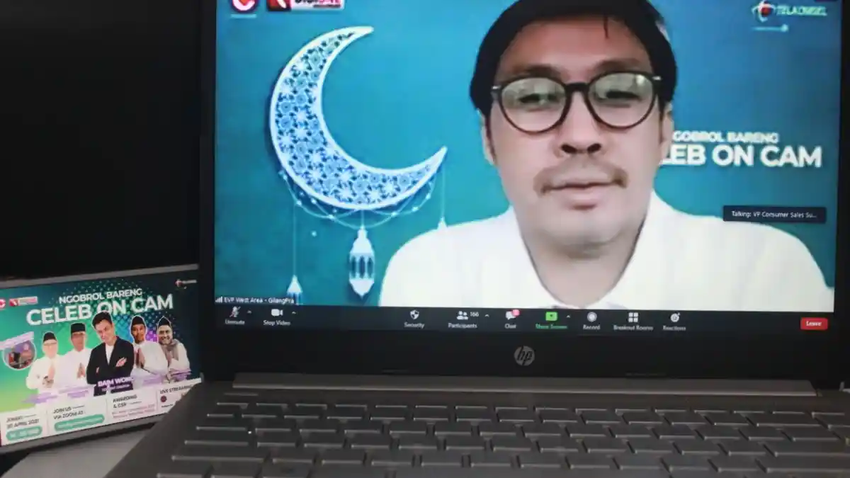 Semarakkan Ramadan, Telkomsel Gelar Celeb on Cam Ngobrol Seru Bareng Baim Wong