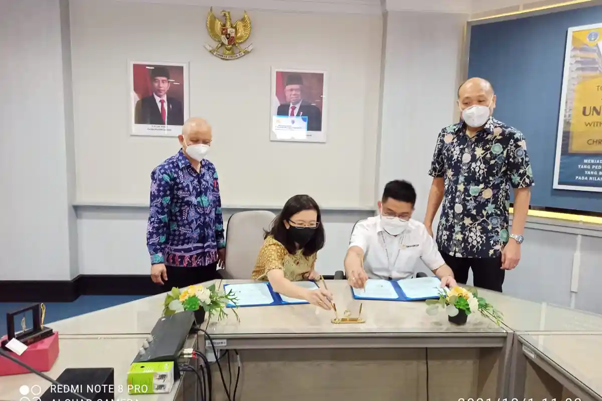 Penandatanganan Kerjasama PT Mentari Mas Multimoda dengan Universitas Kristen Petra