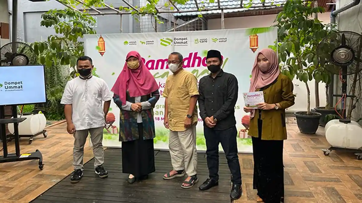 Dompet Ummat Launching Ramadan Tancap Gas, Tanamkan Cinta Peduli dan Giat Amat Soleh
