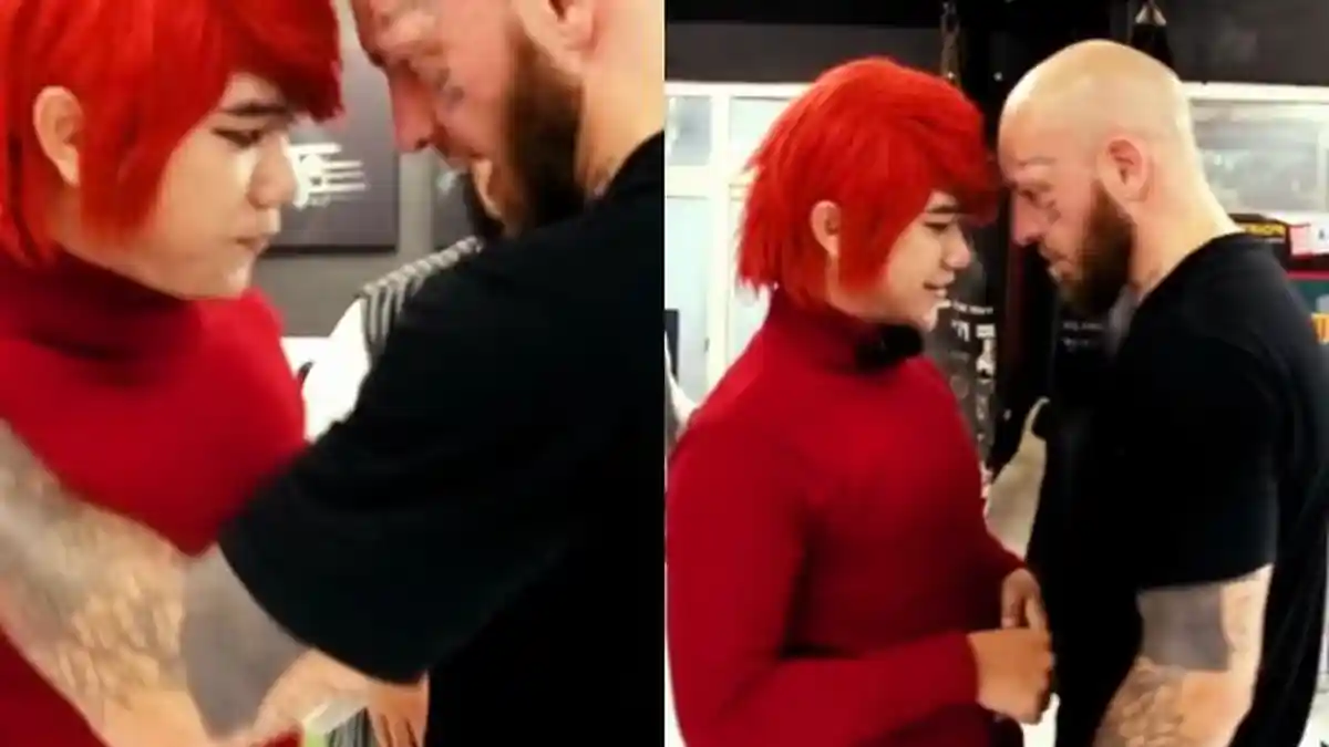 Demi Kalahkan Jindan, Pesulap Merah Rela Ditonjok Fighter MMA Khalid Ott sampai Tak Bisa Napas