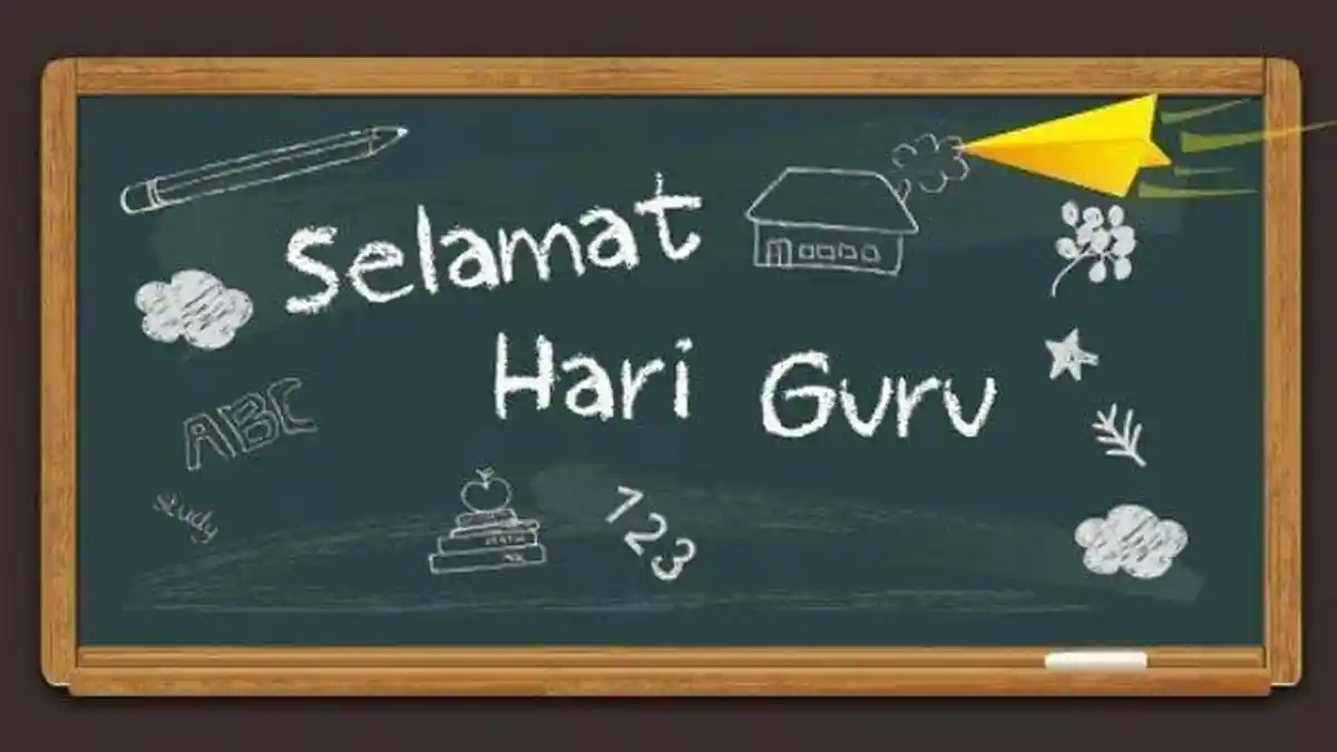 20 Poster/Banner Selamat Hari Guru Nasional 2025  Menarik Pas Dipasang di Mading Sekolah