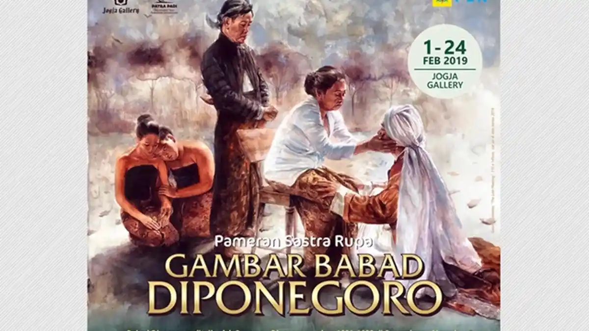 Lukisan Babad Diponegoro Bakal Menghebohkan, Pameran Akbarnya Siap Digelar di Jogja Gallery