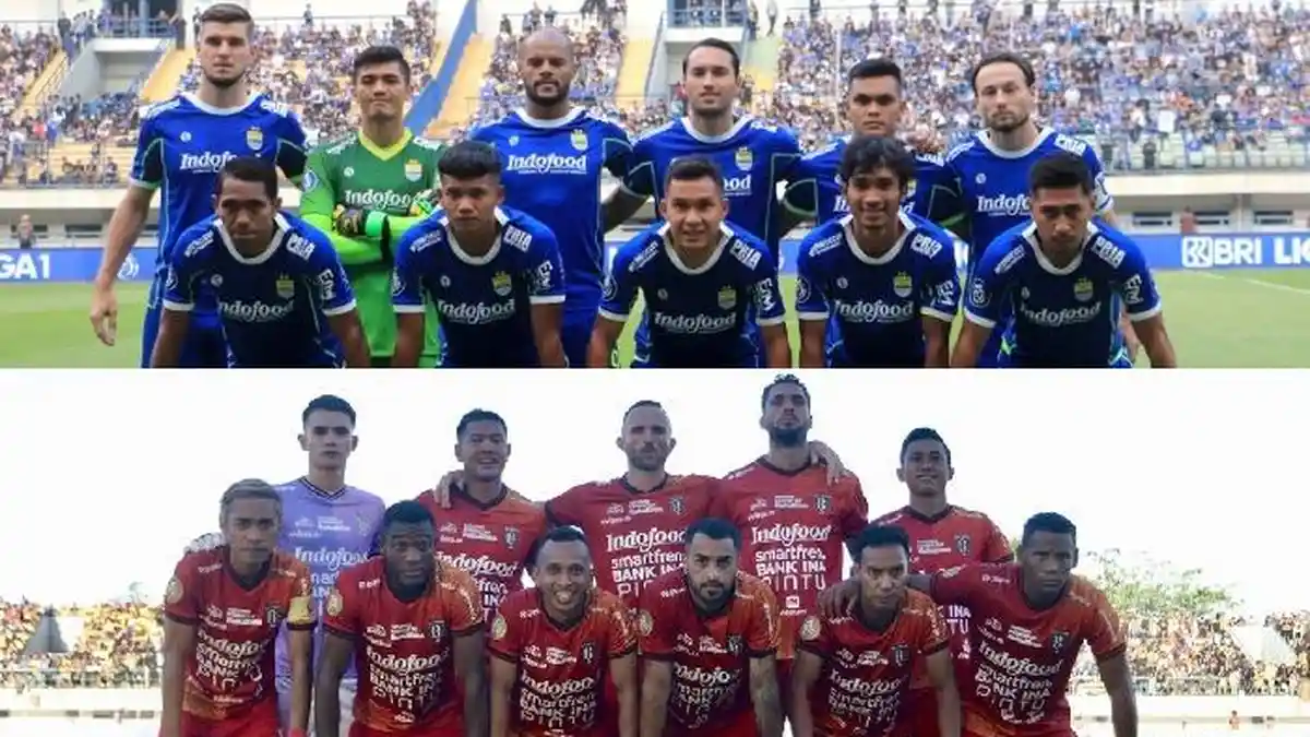 SUSUNAN PEMAIN Prediksi Persib Bandung Vs Bali United, Willian Pacheco Absen, Peluang David da Silva