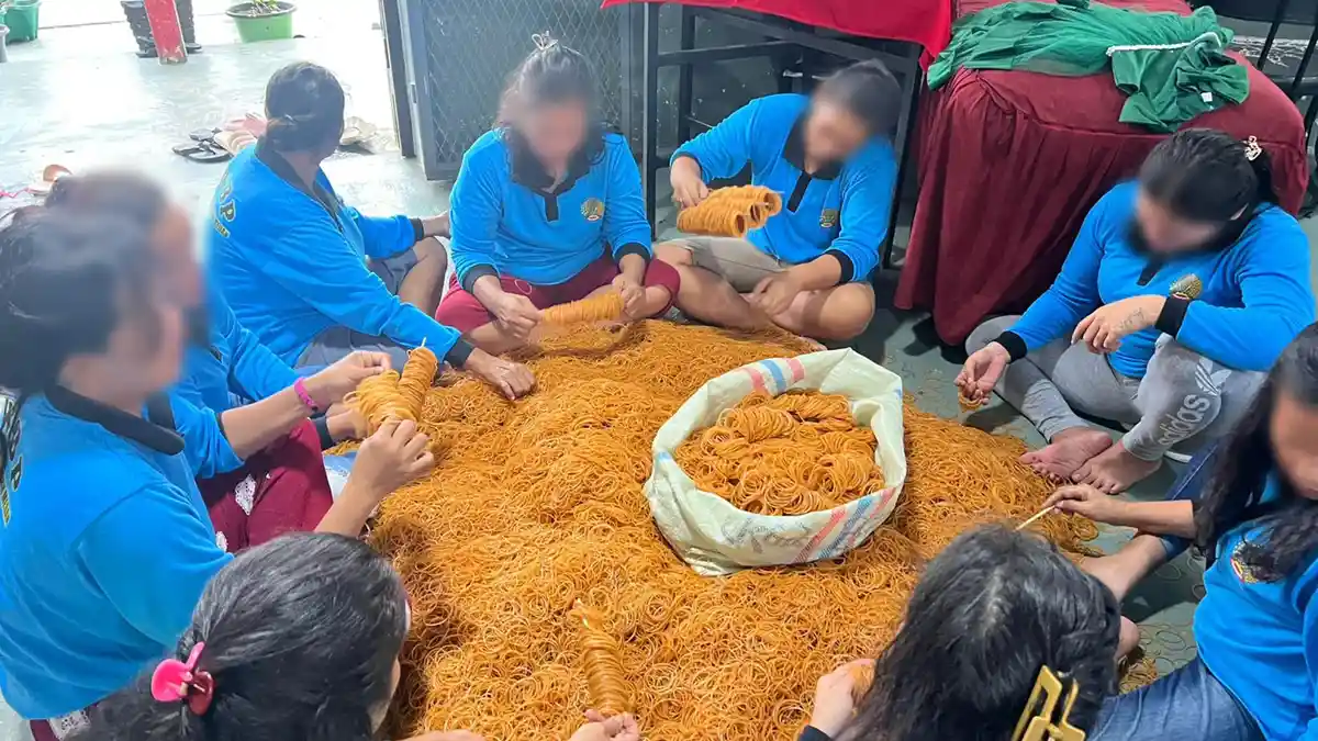 Berdayakan Warga Binaan, Lapas Perempuan Medan Laksanakan Program Kemandirian Padat Karya