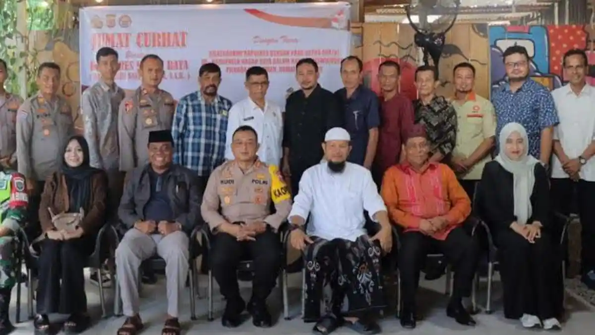 Kapolres Nagan Raya Jumat Curhat dengan Pimpinan Parpol, Ajak Sukseskan Pilkada