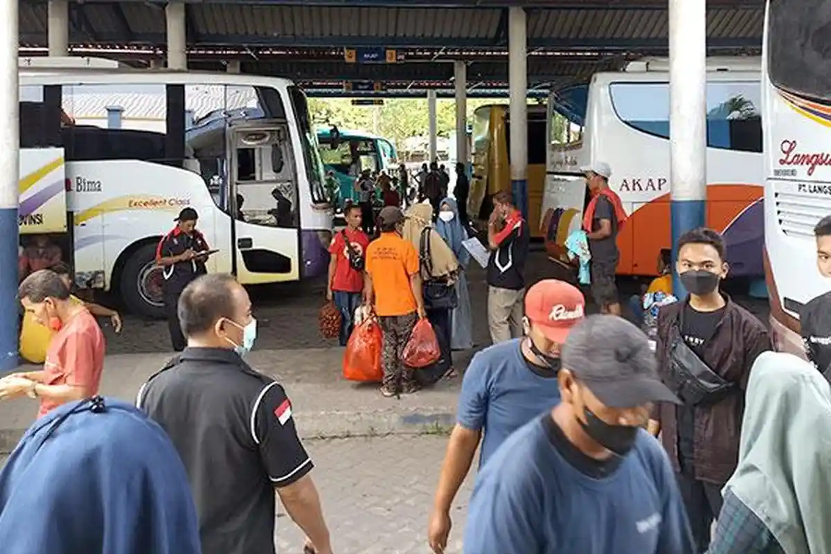 Puncak Arus Mudik Terminal Bus Mandalika Mataram Diprediksi Besok, Bakal Dipadati 3 Ribu Penumpang