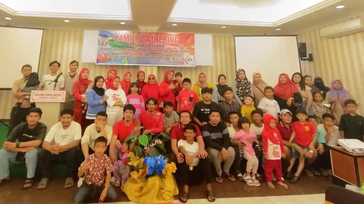 Tingkatkan Semangat dan Kebersamaan Karyawan, PT Junama Inti Karma Gelar Family Gathering.