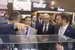 Prabowo Meninjau Pameran Indodefence 2022