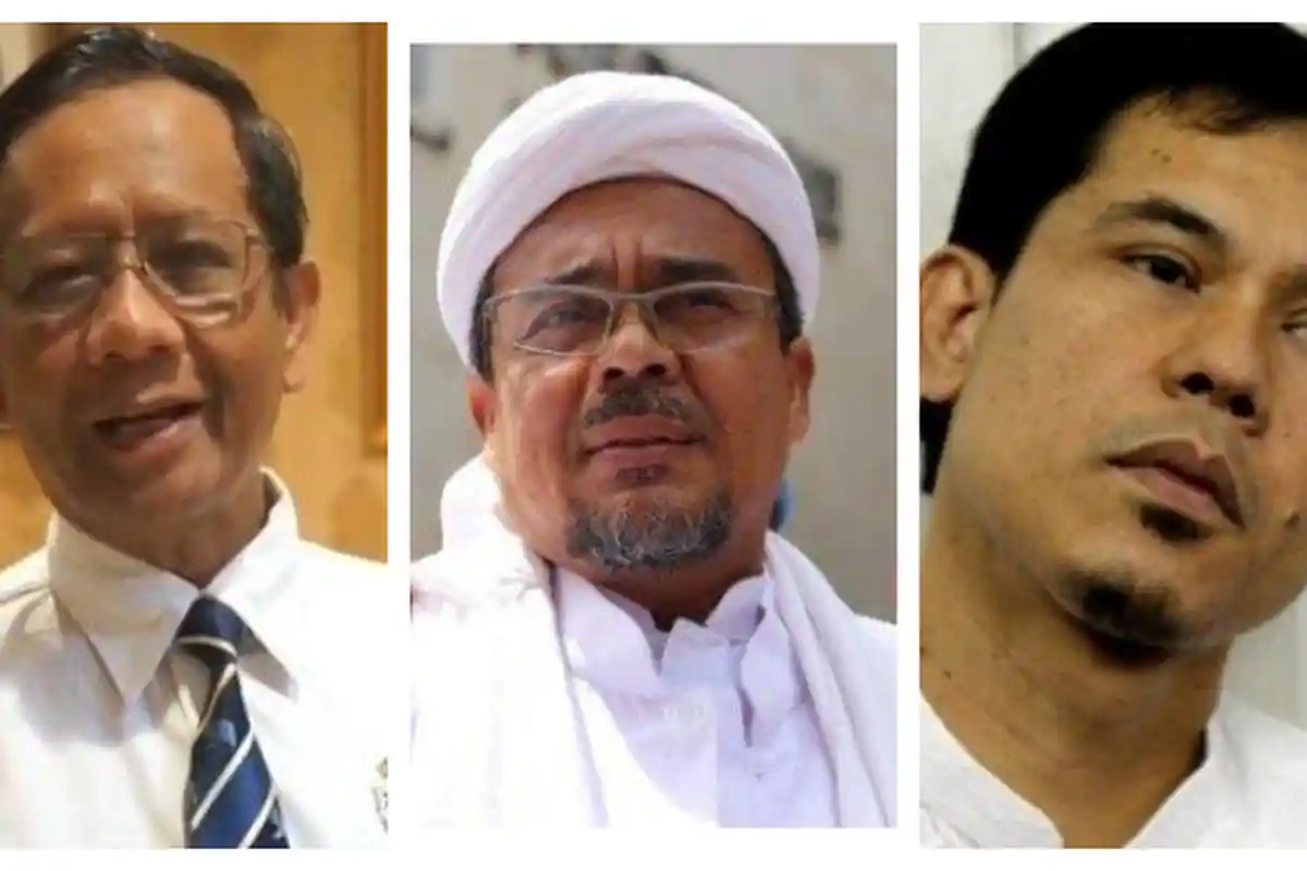 Tak Terima Mahfud MD Katakan Habib Rizieq Overstay, Munarman Sebut Menteri Dapat Informasi Sampah