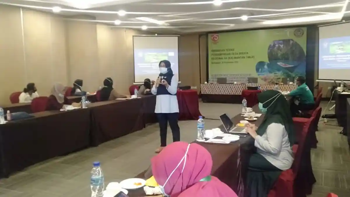 Poltekba dan Kemenparekraf RI Gelar Bimtek Pendamping Desa Wisata Regional Kalimantan Timur