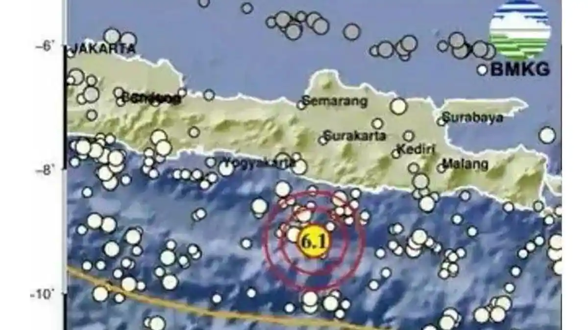 Gempa Bumi yang Berpusat di Pacitan Dirasakan di Trenggalek, Warga Panik Keluar Rumah