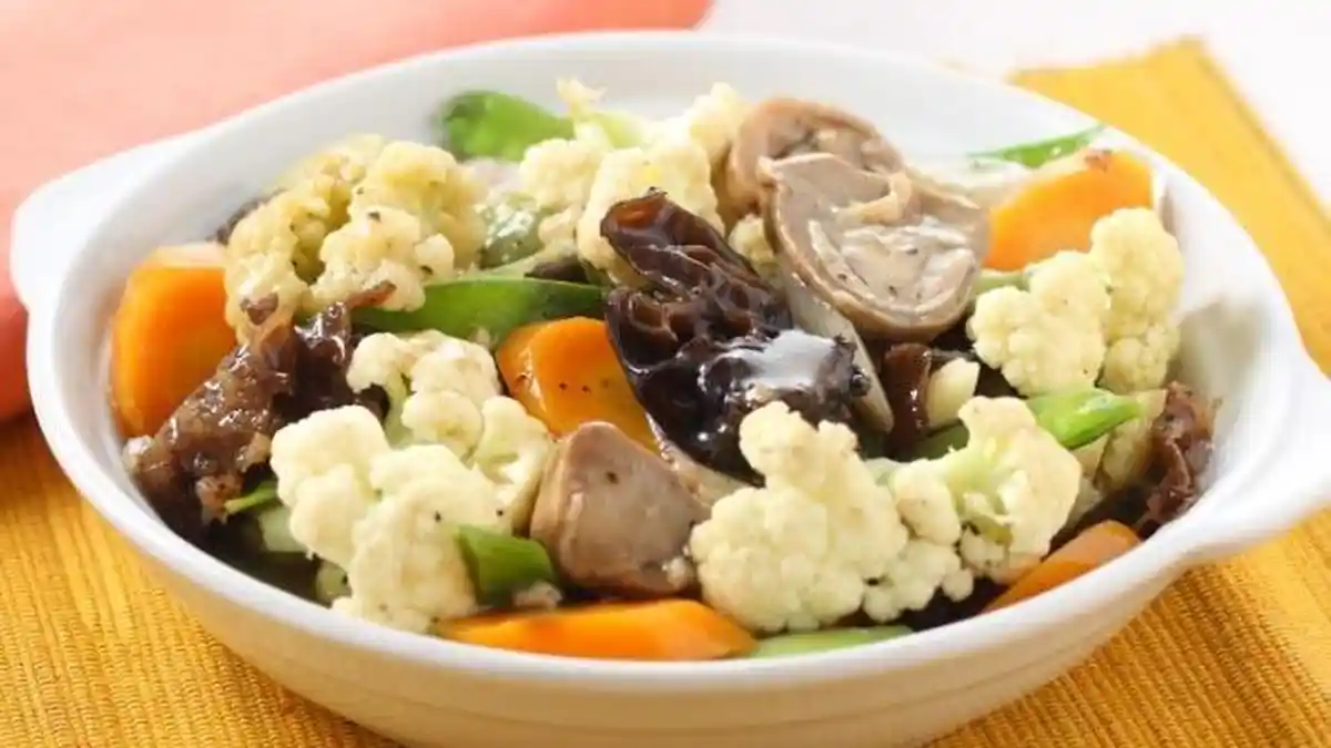 Resep Sayur Kembang Kol Jamur, Menu Praktis dan Sehat yang Bikin Keluarga Semangat Makan Sayur