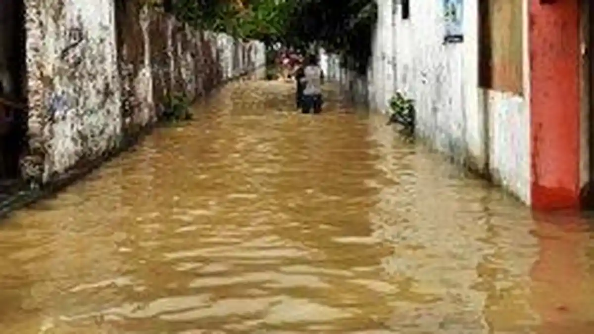 Banjir Rendam Puluhan Rumah di Katibung, Lampung Selatan