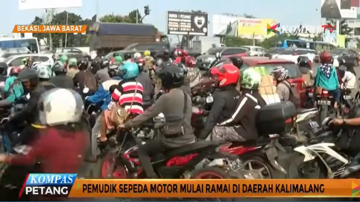 Kalimalang Kena Imbas Kepadatan di Tol Jakarta-Cikampek