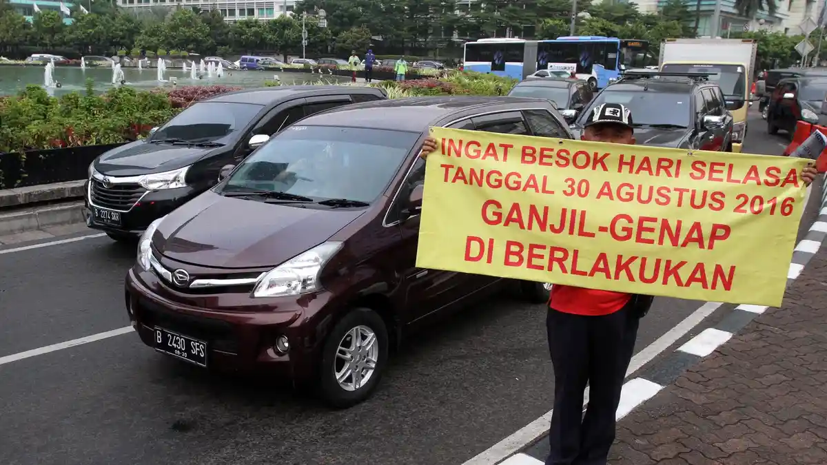 52 Hari Operasi Ganjil-Genap, Polda Metro Jaya Tindak 4.578 Pelanggar