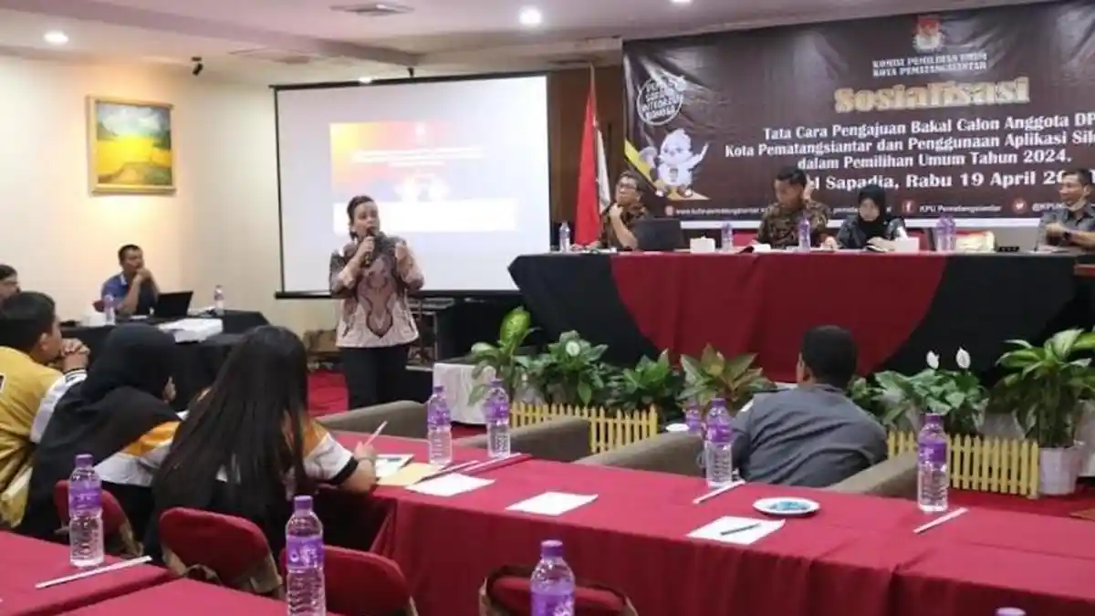 Belum Ada Satu pun Parpol Daftarkan Bakal Caleg ke KPU Pematang Siantar